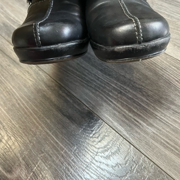 Dr Scholls Dance On Black Brenna Clog Comfort Platform Gel Pac Insole coquette 9 - Picture 6 of 10